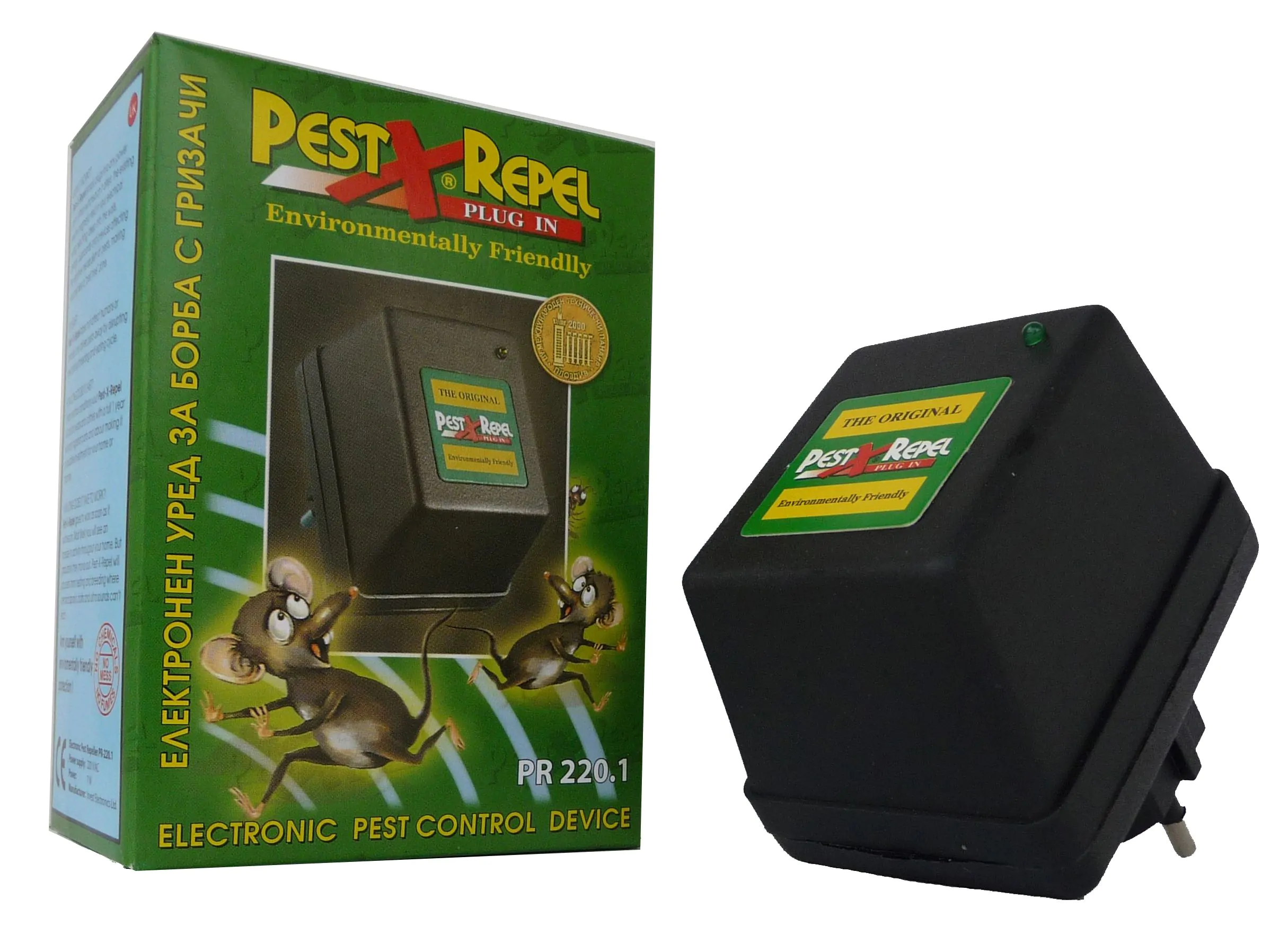 Elektronický plašič hlodavcov PestXRepel PR-220.1