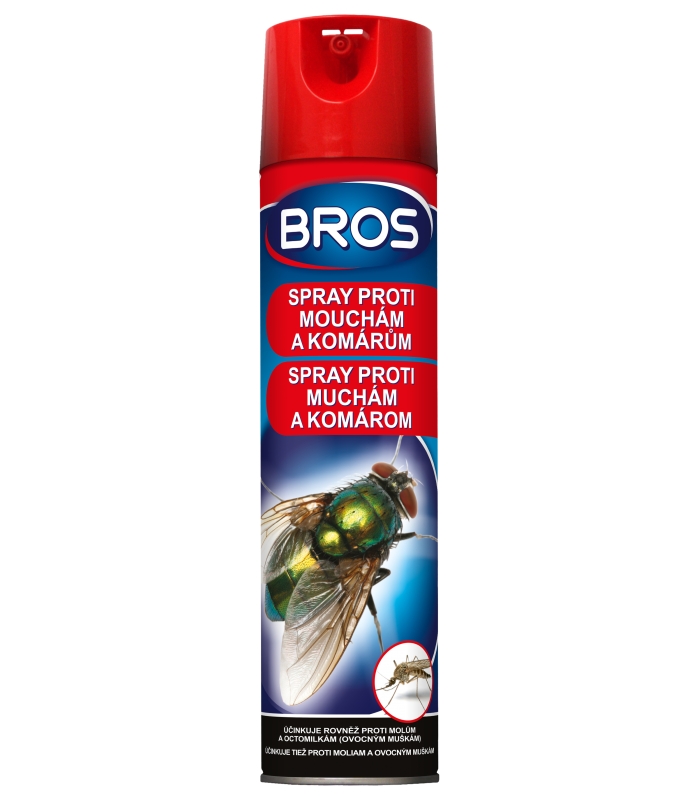 Bros Spray proti muchám a komárom 400ml