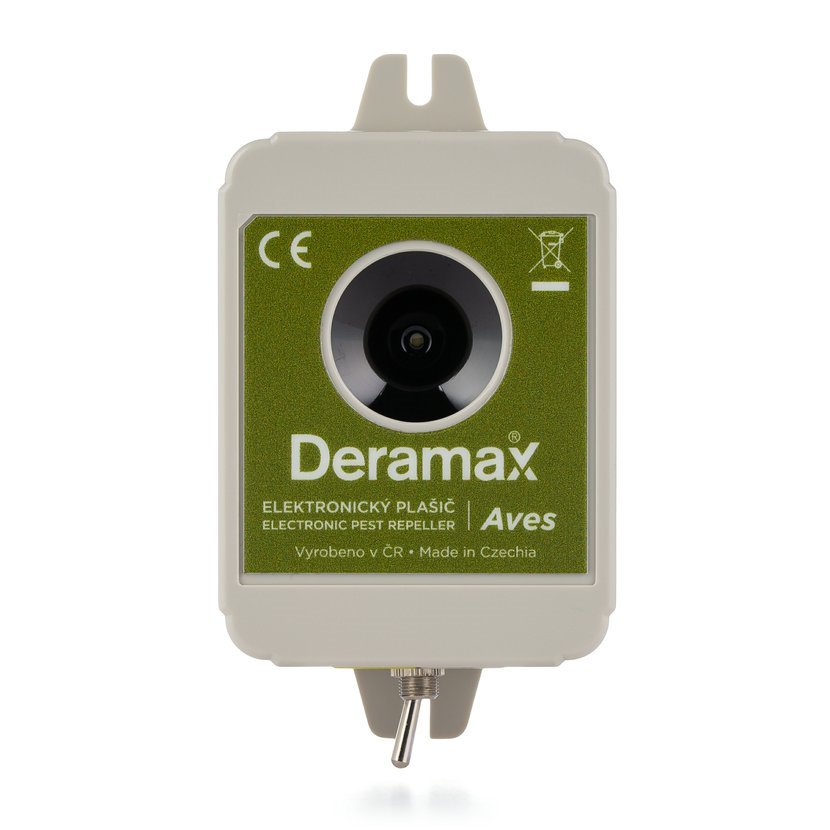 Deramax® Aves Ultrazvukový odpudzovač plašič vtákov