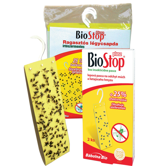 BioStop lepová pasca na muchy 2ks/bal