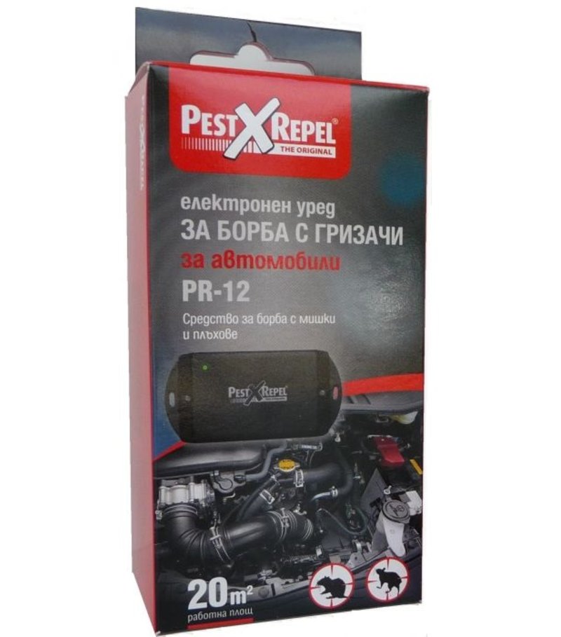 Elektronický plašič kún pre automobily PR-12.1